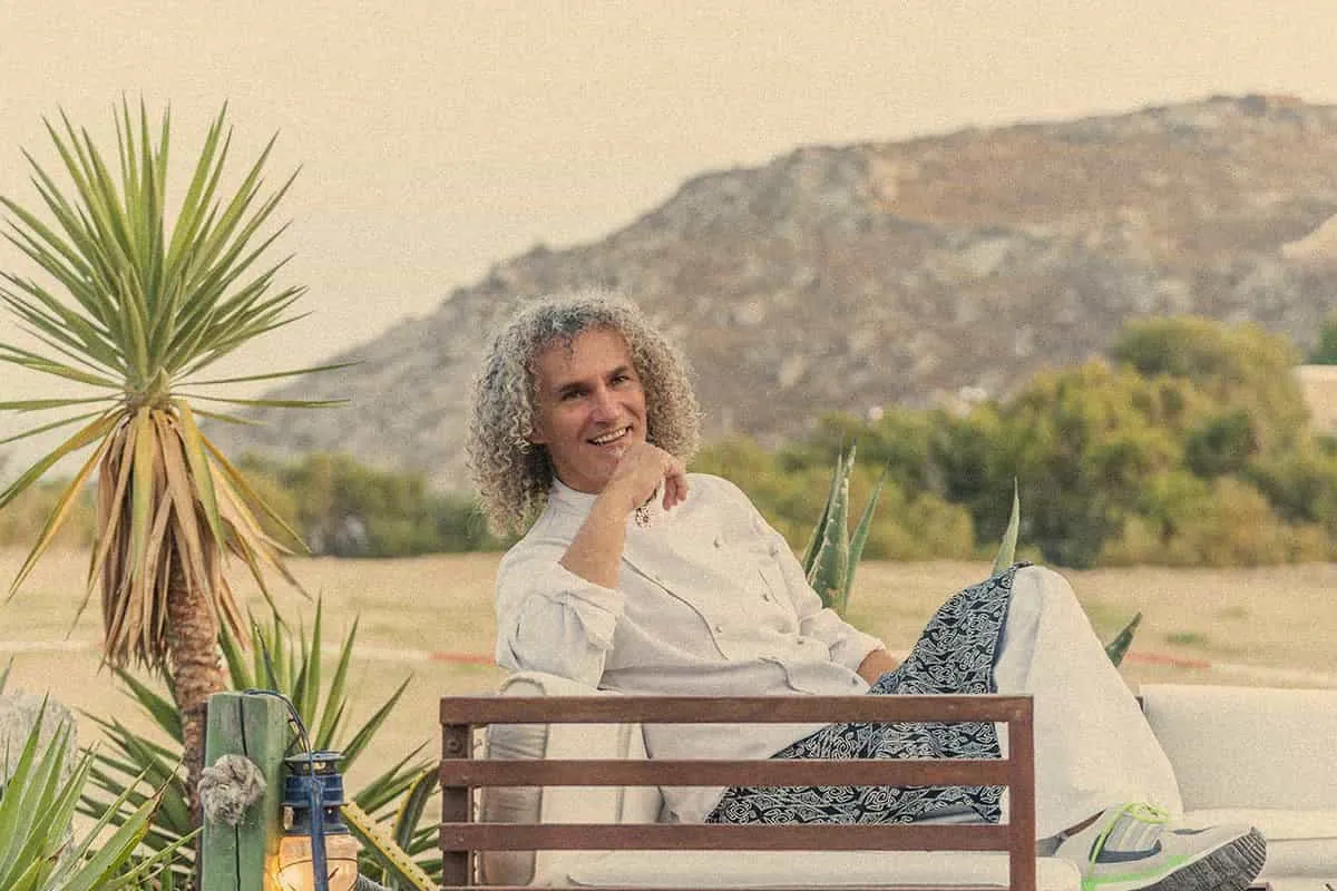 Chef Gian Luca at Bandanna Mykonos